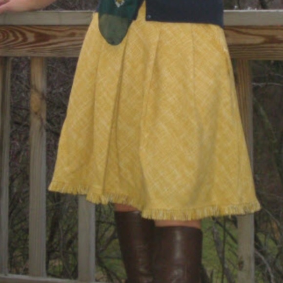 Anthropologie  tweed skirt - Picture 3 of 5